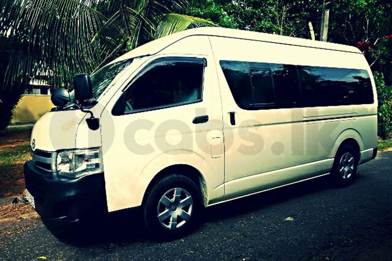 Toyota KDH Van for Hire in Colombo | DS Lanka Travels | icabs.lk