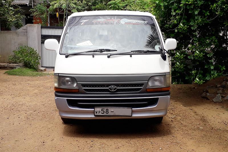 Toyota Dolphin Van for Hire in Makola | icabs.lk