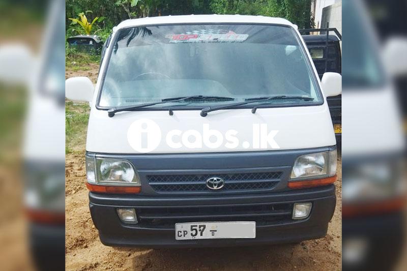 Toyota HiAce Van for Hire in Gelioya | icabs.lk