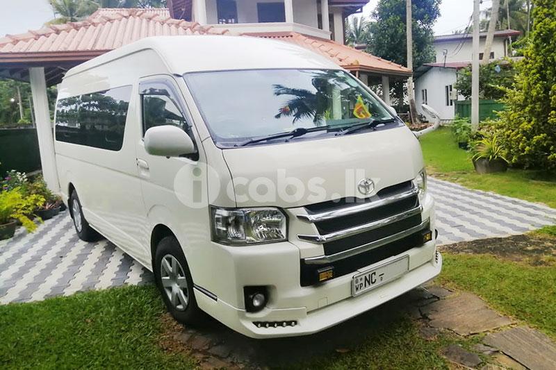 Toyota KDH Van for Hire in Panadura | SHEHARA TOURS | icabs.lk