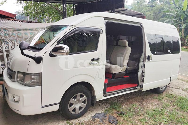 Toyota KDH Van for Tourism in Mathugama | D.R Travel & Toure | icabs.lk